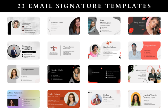 23 Email Signature Templates to Elevate Your Professional Image