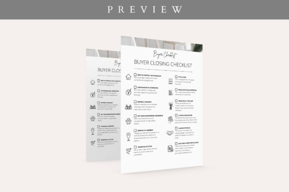 Easy Editable Buyer Closing Checklist: A Time-Saving Tool for Real Estate Professionals