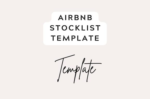 Maximize Efficiency with the Airbnb Stocklist Checklist Template