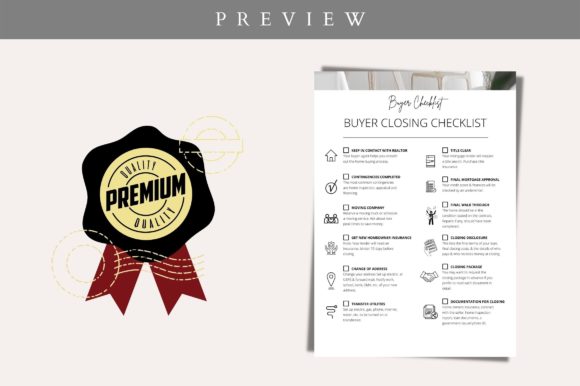 Premium Buyer Closing Checklist Template: Save Time and Build Your Real Estate Brand
