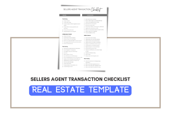 Premium Sellers Agent Transaction: Streamlining Real Estate Processes