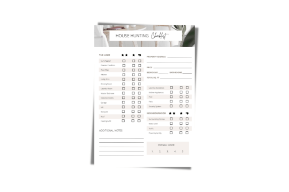 Real Estate House Hunting Checklist: A Smart Tool for Every Homebuyer