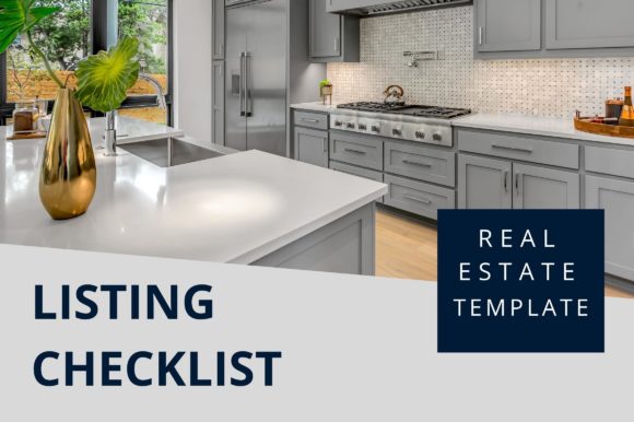 Real Estate Listing Checklist Template