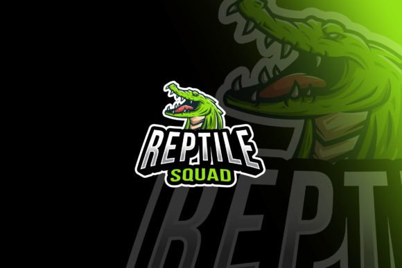 Reptile Squad Esport Logo Template