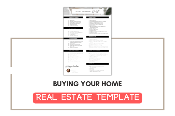 Streamline Your Home Buying Process with an Editable Checklist